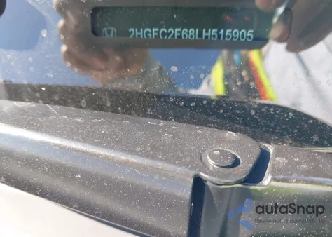 2020 Honda Civic Lx z USA, uszkodzony, nr VIN 2HGFC2F68LH515905